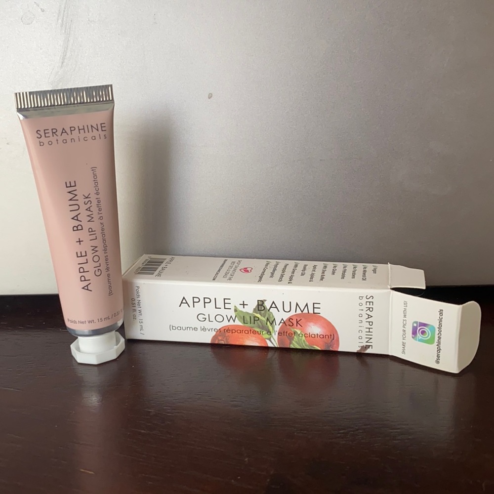 Apple + Baume glow lip mask